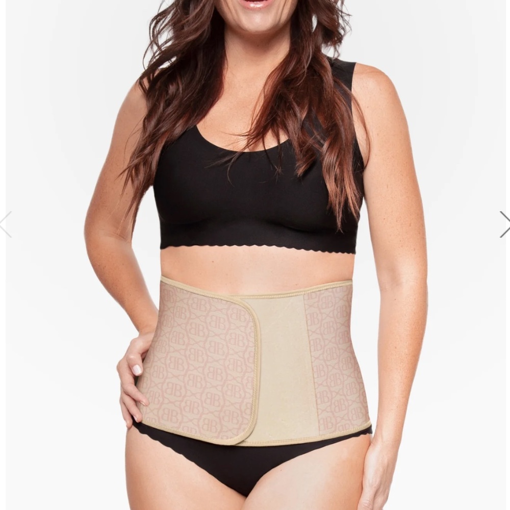 Belly Bandit Original Belly Wrap Postpartum Compression Wrap XS Almond